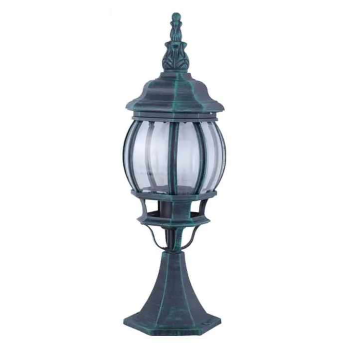 Наземный низкий светильник Arte Lamp Atlanta A1044FN-1BG Цвет арматуры медь Цвет плафонов прозрачный от ImperiumLoft