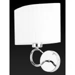 Бра TopLight Jeanne TL3650B-01CH Цвет арматуры хром Цвет плафонов белый