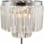 Настольная лампа декоративная Divinare Nova 3001/02 TL-4 Цвет плафонов прозрачный Цвет арматуры хром от ImperiumLoft