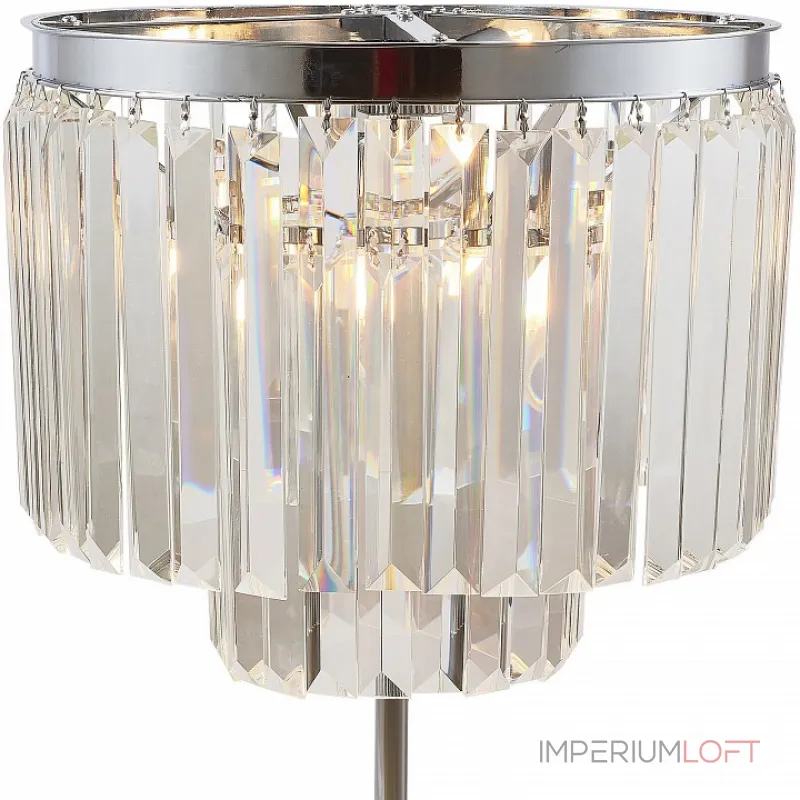 Настольная лампа декоративная Divinare Nova 3001/02 TL-4 Цвет плафонов прозрачный Цвет арматуры хром