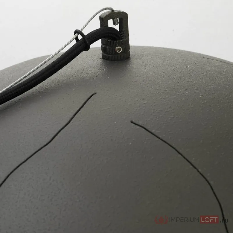 Подвесной светильник Lussole Lockport LSP-9623 Цвет арматуры черный Цвет плафонов черный от ImperiumLoft