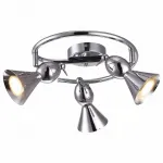 Спот Arte Lamp Picchio A9229PL-3CC Цвет арматуры хром Цвет плафонов хром