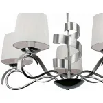 Подвесная люстра Omnilux Genoa OML-60103-05 Цвет арматуры хром от ImperiumLoft