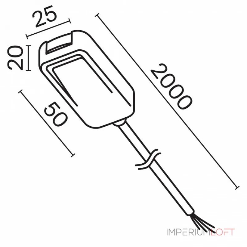 Токопровод концевой Maytoni Accessories for tracks Radity TRA084B-12B-200 Токопровод концевой Maytoni Accessories for tracks Radity TRA084B-12B-200