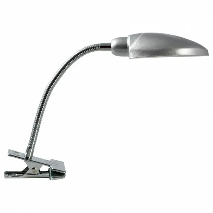 Настольная лампа офисная Lussole Roma LST-4264-01 Цвет арматуры серый Цвет плафонов серый от ImperiumLoft