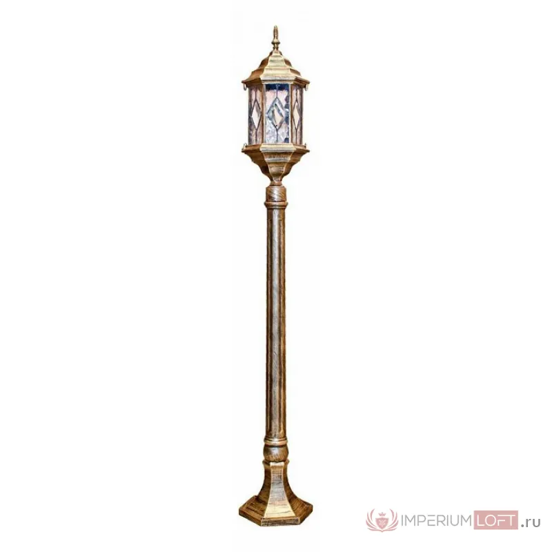Наземный высокий светильник Feron Витраж с ромбом 11348 от ImperiumLoft