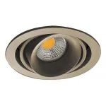 Встраиваемый светильник Donolux DL18615 DL18615/01WW-R Champagne/Black от ImperiumLoft