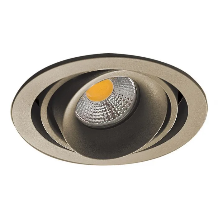 Встраиваемый светильник Donolux DL18615 DL18615/01WW-R Champagne/Black от ImperiumLoft