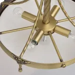 Подвесной светильник MW-Light Афродита 1 317010504 Цвет арматуры бронза Цвет плафонов кремовый от ImperiumLoft