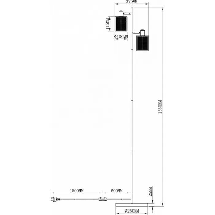 Торшер Moderli Suspent V3061-2F от ImperiumLoft
