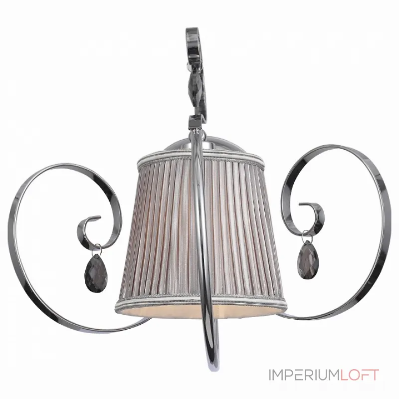 Бра EVOLUCE Azzurro SL177.101.01 Цвет арматуры хром Цвет плафонов серебро от ImperiumLoft Бра EVOLUCE Azzurro SL177.101.01 Цвет арматуры хром Цвет плафонов серебро от ImperiumLoft