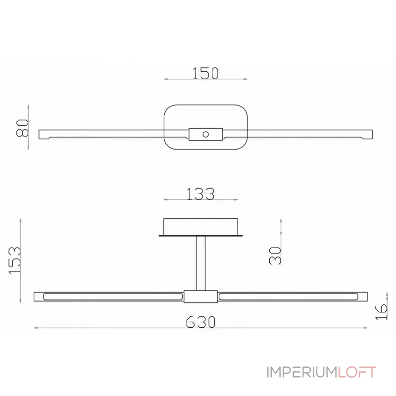 Подсветка для зеркала Favourite Insight 4016-2W