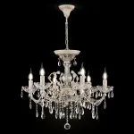 Подвесная люстра Maytoni Sevilla DIA004-06-WG Цвет арматуры кремовый Цвет плафонов прозрачный от ImperiumLoft