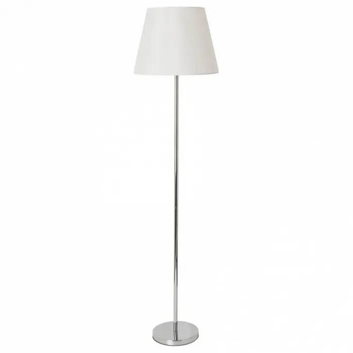 Торшер Arte Lamp Elba A2581PN-1CC Цвет плафонов белый Цвет арматуры хром от ImperiumLoft