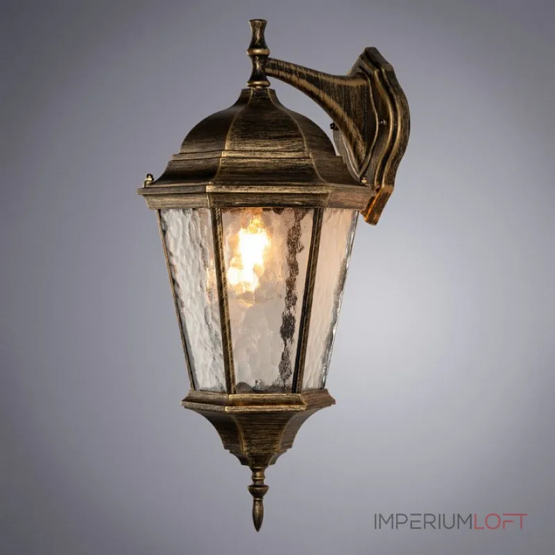 Светильник на штанге Arte Lamp Genova A1204AL-1BN Цвет плафонов бронза Цвет арматуры бронза