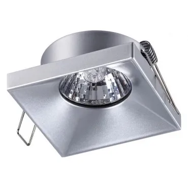 Встраиваемый светильник Novotech Metis 370743 Цвет арматуры серебро