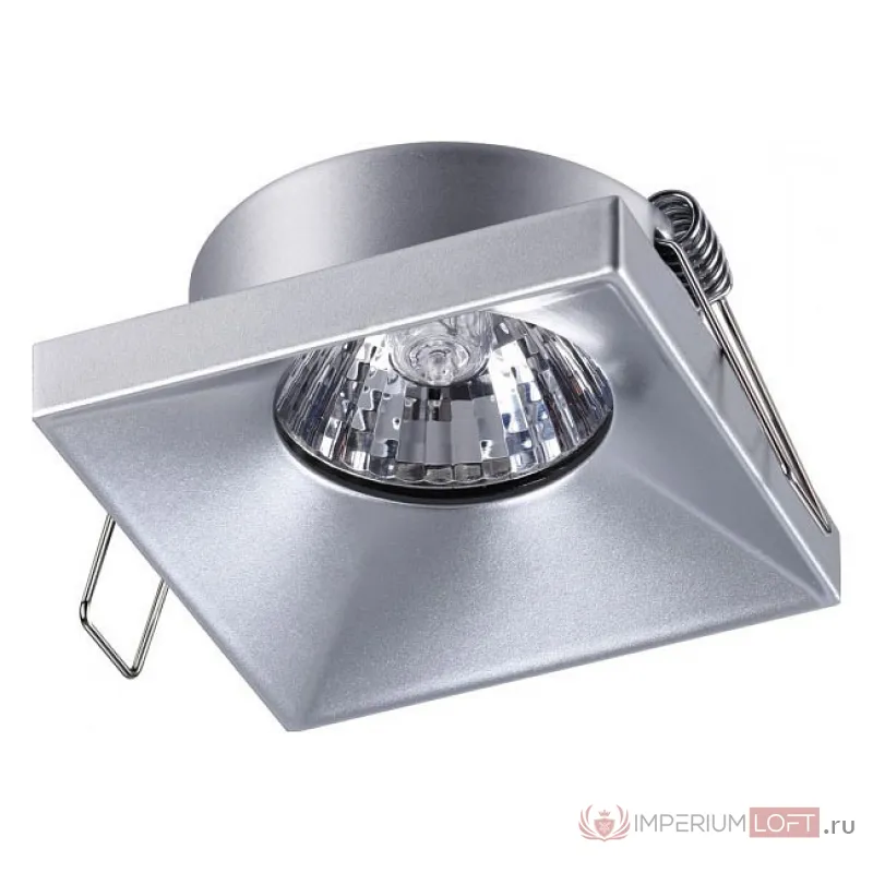 Встраиваемый светильник Novotech Metis 370743 Цвет арматуры серебро от ImperiumLoft