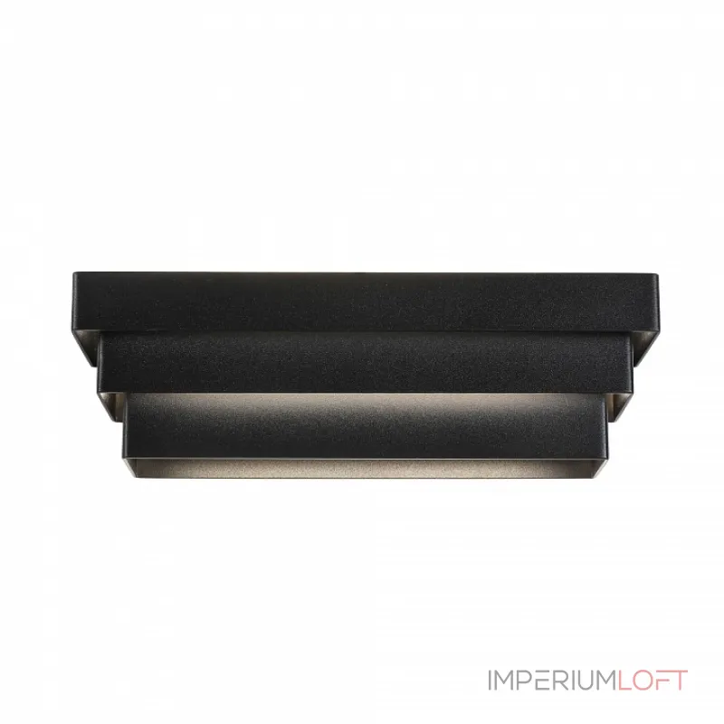 Накладной светильник ST-Luce Grecci SL1588.401.01 Цвет арматуры черный Цвет плафонов белый