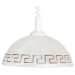 Подвесной светильник Arte Lamp Cucina A6631SP-1WH Цвет арматуры белый Цвет плафонов белый от ImperiumLoft