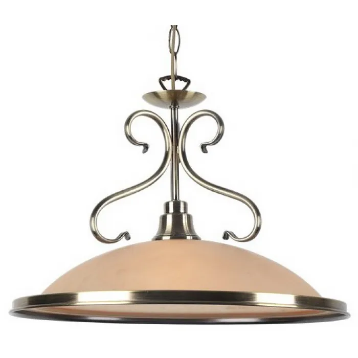 Подвесной светильник Arte Lamp Safari A6905SP-1AB Цвет арматуры бронза Цвет плафонов белый от ImperiumLoft