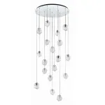 Подвесная люстра ST-Luce Portici SL1175.103.18 Цвет арматуры серый Цвет плафонов неокрашенный