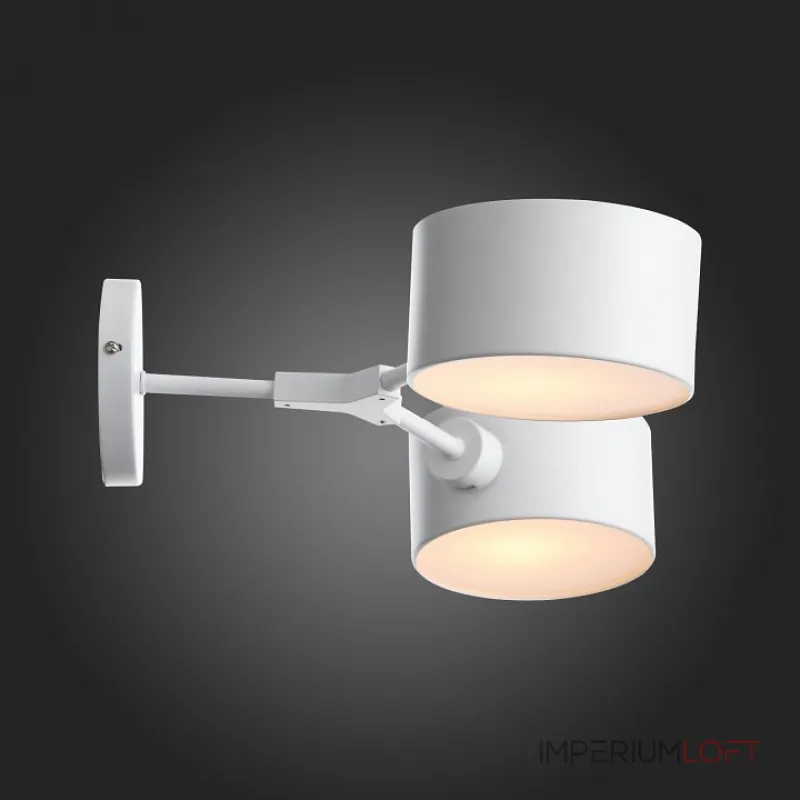 Бра EVOLUCE Gimento SLE183501-02 Цвет арматуры белый Цвет плафонов белый