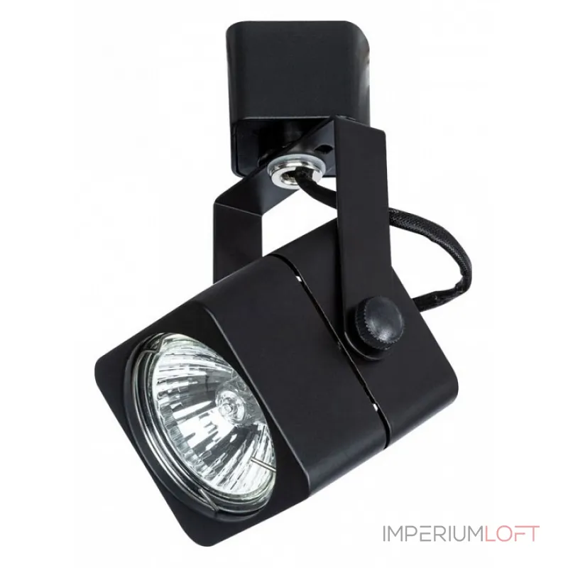 Светильник на штанге Arte Lamp Linea A1314PL-1BK Цвет арматуры черный Цвет плафонов черный