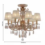 Потолочная люстра Favourite Diadema 2442-7U от ImperiumLoft