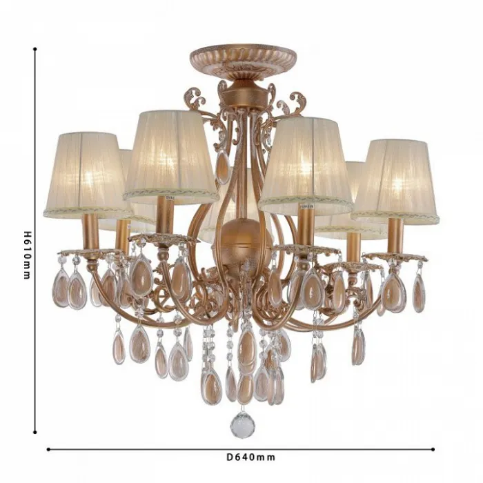 Потолочная люстра Favourite Diadema 2442-7U от ImperiumLoft