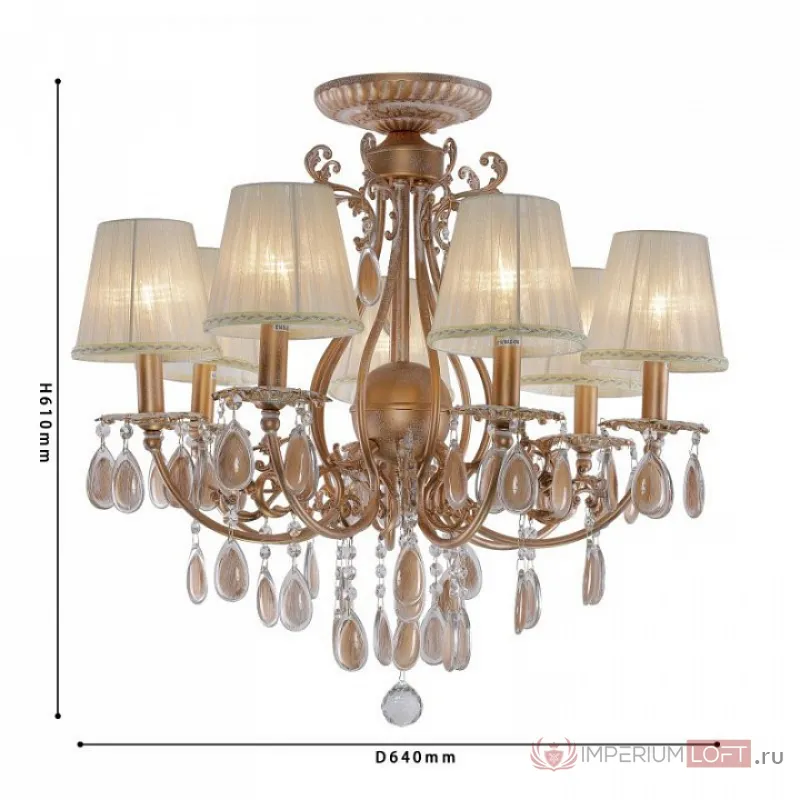 Потолочная люстра Favourite Diadema 2442-7U от ImperiumLoft