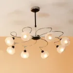 Люстра на штанге Citilux Одиссей CL130181 Цвет арматуры хром Цвет плафонов прозрачный от ImperiumLoft