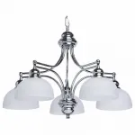 Подвесная люстра MW-Light Фелиция 7 347017405 Цвет арматуры хром Цвет плафонов белый от ImperiumLoft