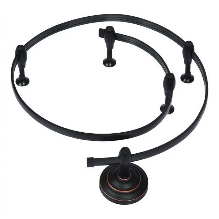 Трек гибкий  Arte Lamp Track Accessorise A520006 Цвет арматуры черный Цвет плафонов прозрачный от ImperiumLoft