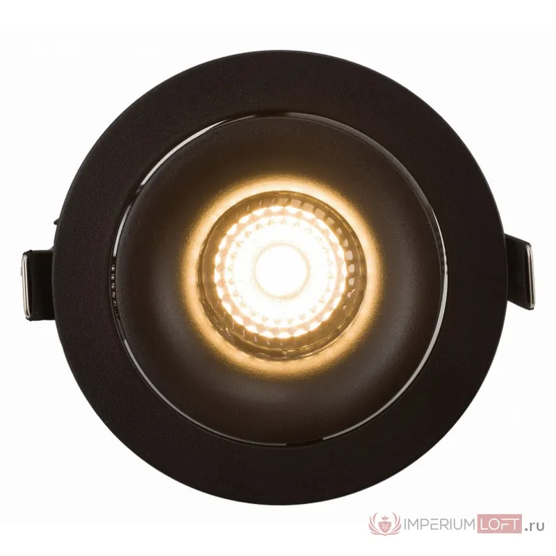 Встраиваемый светильник Denkirs Roto DK2120-BK от ImperiumLoft