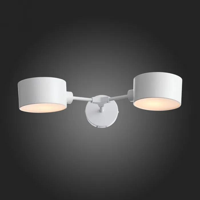 Бра EVOLUCE Gimento SLE183501-02 Цвет арматуры белый Цвет плафонов белый от ImperiumLoft