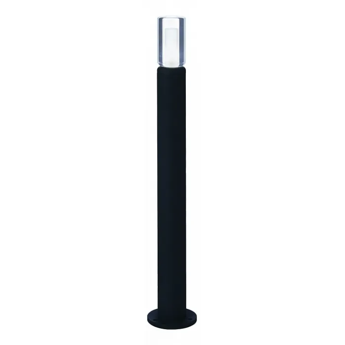 Наземный низкий светильник Ideal Lux Bamboo BAMBOO PT1 NERO Цвет арматуры черный Цвет плафонов прозрачный от ImperiumLoft