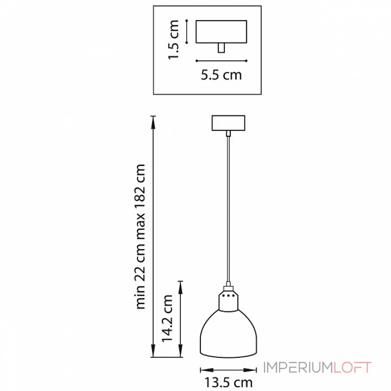 Подвесной светильник Lightstar Loft 865017 