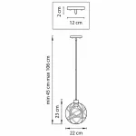 Светильник на штанге Lightstar Gabbia 732417 от ImperiumLoft