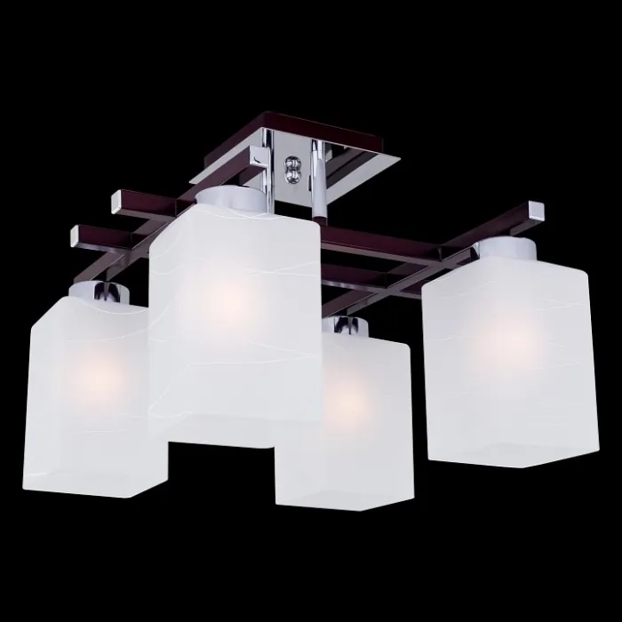 Люстра на штанге Citilux Оскар CL127141 Цвет арматуры хром от ImperiumLoft