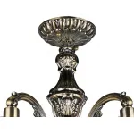 Люстра на штанге Omnilux Donnezan OML-39607-05 Цвет арматуры бронза Цвет плафонов бронза от ImperiumLoft
