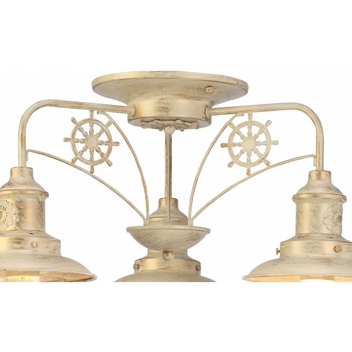 Потолочная люстра Arte Lamp Sailor A4524PL-3WG Цвет арматуры золото Цвет плафонов прозрачный от ImperiumLoft