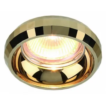 Встраиваемый светильник Divinare Scugnizzo 1737/01 PL-1 Цвет арматуры золото