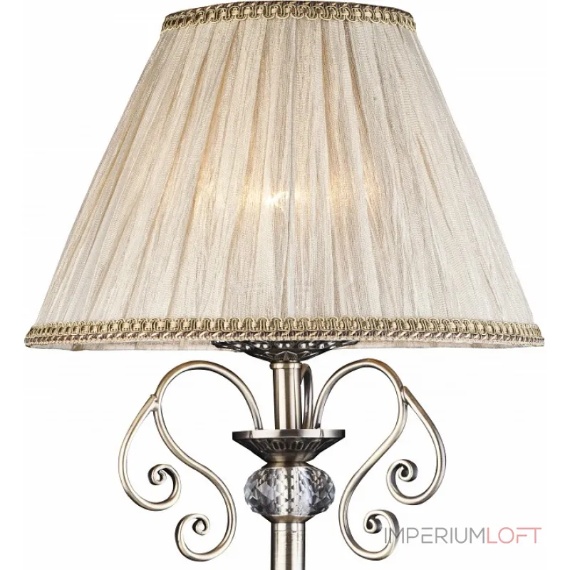 Настольная лампа декоративная Arte Lamp Charm A2083LT-1AB Цвет арматуры бронза Цвет плафонов кремовый от ImperiumLoft