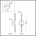 Бра Odeon Light Sparky 4369/10WL от ImperiumLoft
