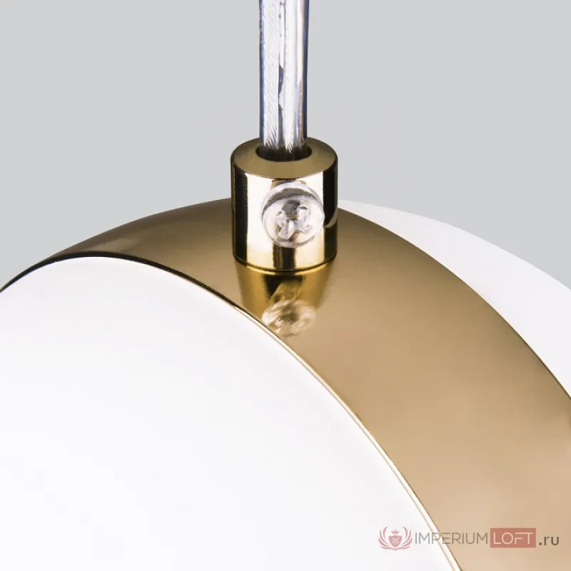 Подвесной светильник Elektrostandard DLN050 a047809 Цвет плафонов белый Цвет арматуры золото от ImperiumLoft