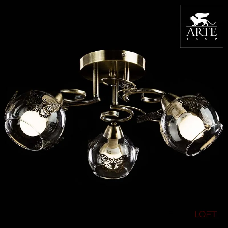 Потолочная люстра Arte Lamp Alessandra A5004PL-3AB 