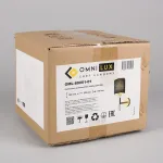 Бра Omnilux Maranello OML-80001-01 Цвет арматуры золото Цвет плафонов прозрачный от ImperiumLoft