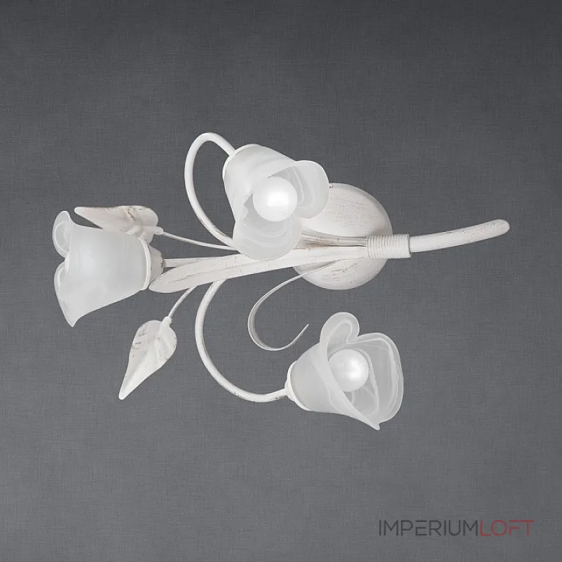 Бра Vitaluce V1085 V1085-0/3PL Цвет арматуры золото Цвет плафонов белый от ImperiumLoft Бра Vitaluce V1085 V1085-0/3PL Цвет арматуры золото Цвет плафонов белый от ImperiumLoft