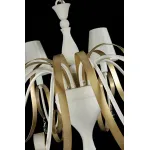 Подвесная люстра Maytoni Intreccio ARM010-10-W Цвет арматуры белый Цвет плафонов белый от ImperiumLoft