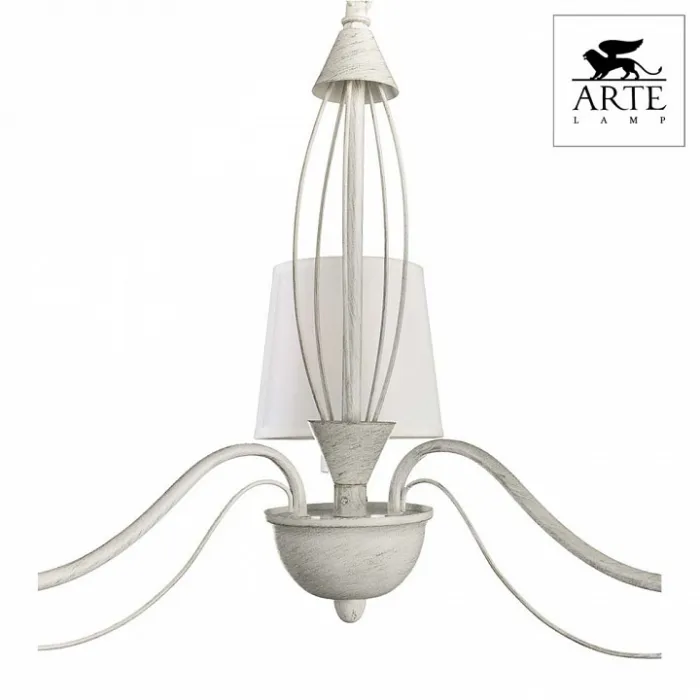 Подвесная люстра Arte Lamp Orlean A9310LM-3WG Цвет арматуры золото Цвет плафонов белый от ImperiumLoft